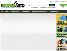 Tablet Screenshot of goferauto.com